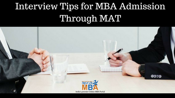 Interview Tips for MBA Admission Through MAT