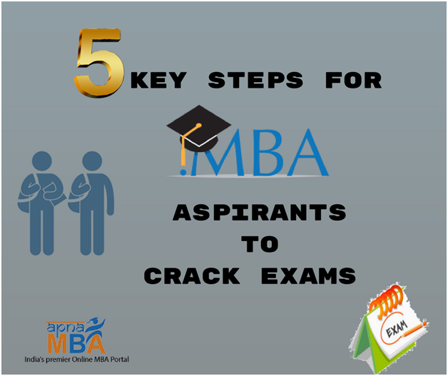 5 Key Steps for MBA Aspirants To Crack Exams